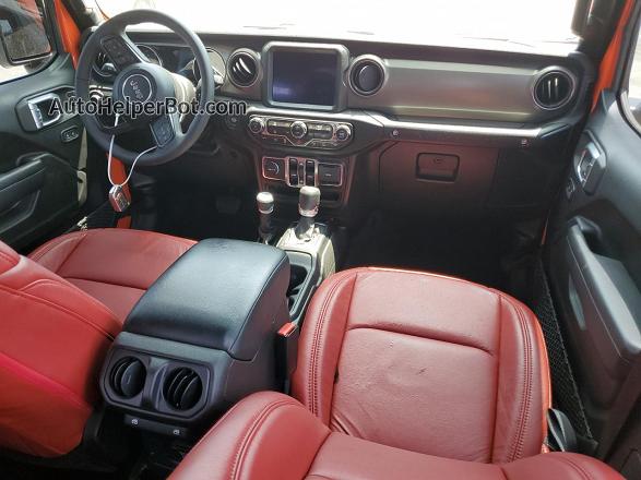 2023 Jeep Wrangler 4xe Orange vin: 1C4JJXN67PW705747