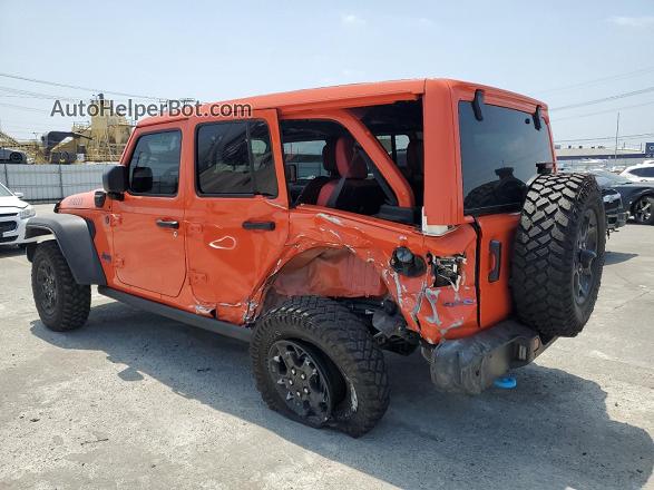 2023 Jeep Wrangler 4xe Orange vin: 1C4JJXN67PW705747