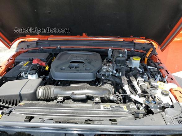 2023 Jeep Wrangler 4xe Orange vin: 1C4JJXN67PW705747