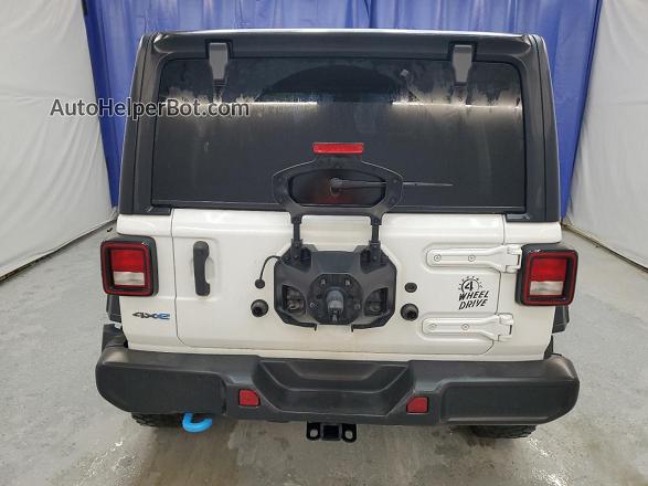 2023 Jeep Wrangler 4xe White vin: 1C4JJXN68PW628984