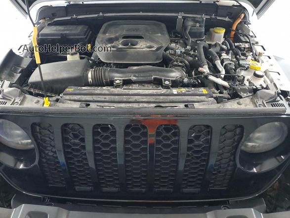 2023 Jeep Wrangler 4xe White vin: 1C4JJXN68PW628984