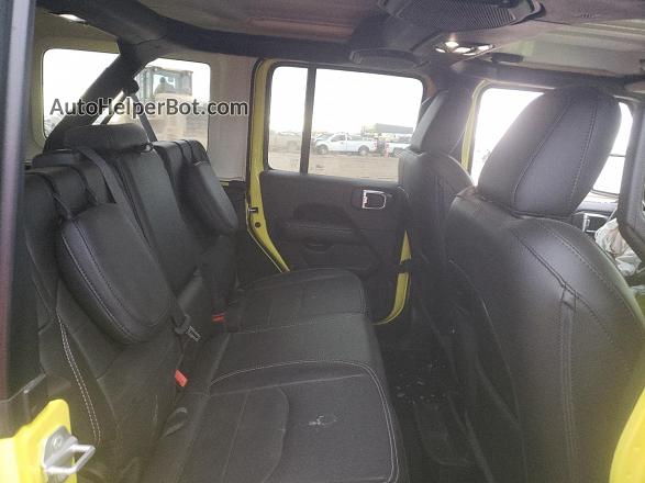 2023 Jeep Wrangler Sahara 4xe Желтый vin: 1C4JJXP60PW553825