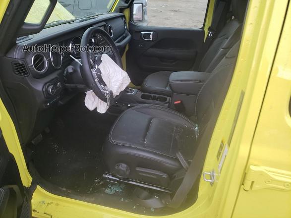 2023 Jeep Wrangler Sahara 4xe Желтый vin: 1C4JJXP60PW553825