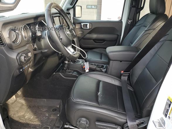 2023 Jeep Wrangler Sahara 4xe White vin: 1C4JJXP67PW627306