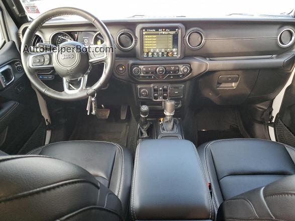 2023 Jeep Wrangler Sahara 4xe White vin: 1C4JJXP67PW627306