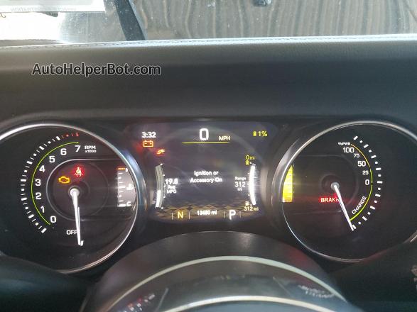 2023 Jeep Wrangler Sahara 4xe Black vin: 1C4JJXP68PW660993