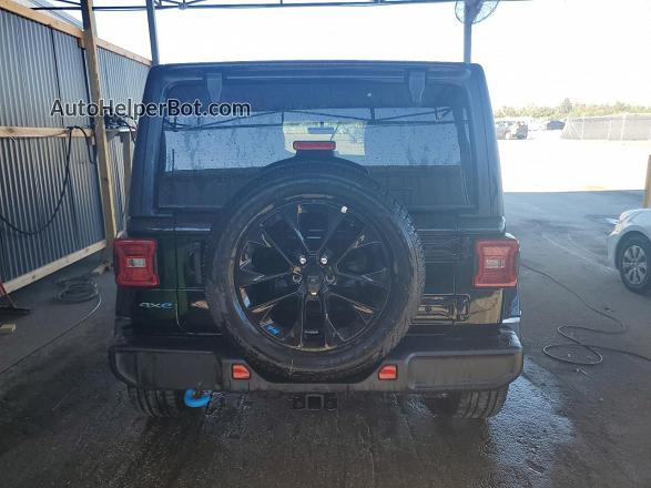 2023 Jeep Wrangler Sahara 4xe Black vin: 1C4JJXP68PW660993