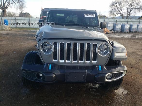 2023 Jeep Wrangler Sahara 4xe Charcoal vin: 1C4JJXP69PW628568