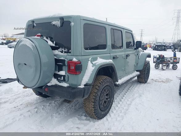 2023 Jeep Wrangler 4-door Rubicon 392 4x4 Green vin: 1C4JJXSJ7PW688280
