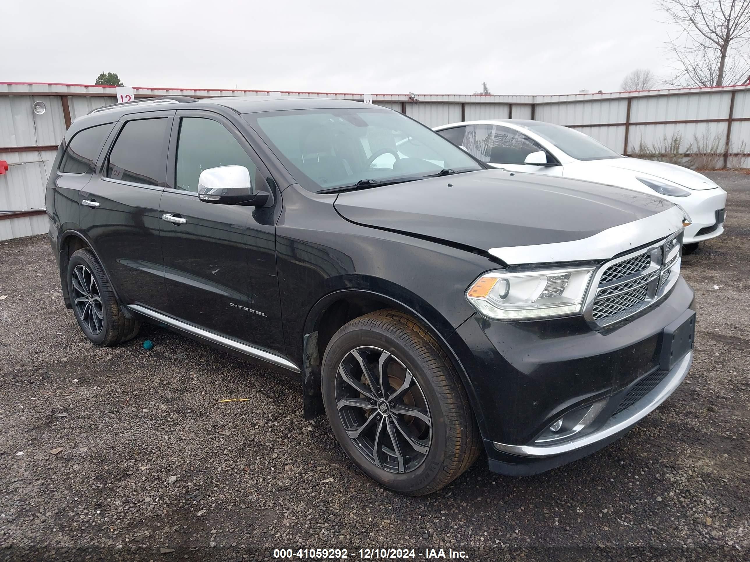 Price & History 2017 Dodge Durango Citadel Awd 3.6l V6 Dohc, Vvt