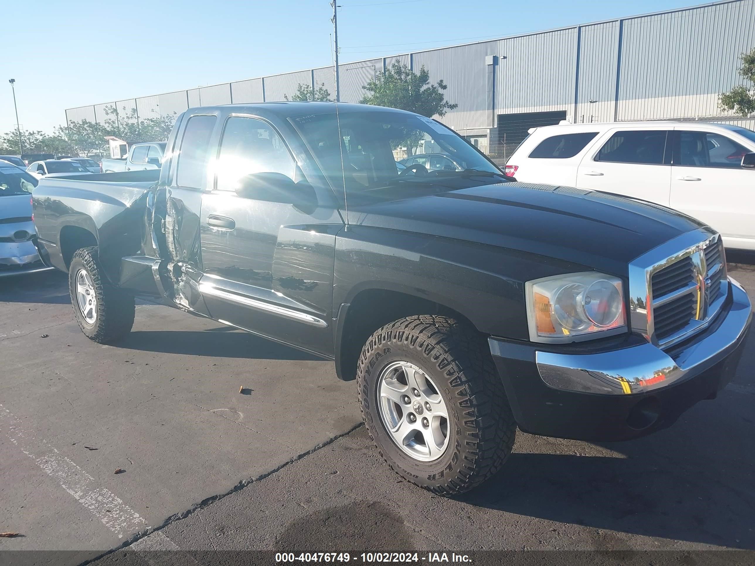 Price & History 2007 Dodge Dakota Laramie 4.7l V-8 230hp vin