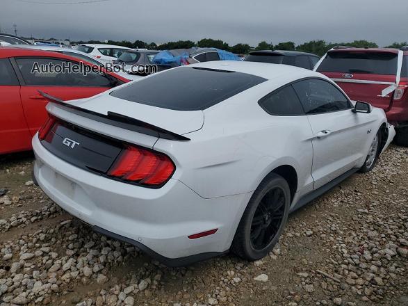 2020 Ford Mustang Gt White vin: 1FA6P8CF0L5124318