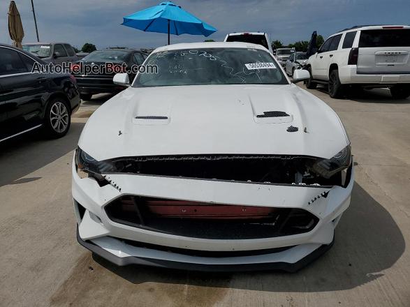 2020 Ford Mustang Gt White vin: 1FA6P8CF0L5124318