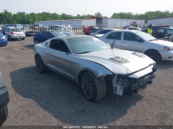 2020 Ford Mustang Ecoboost  Silver vin: 1FA6P8TH2L5127576