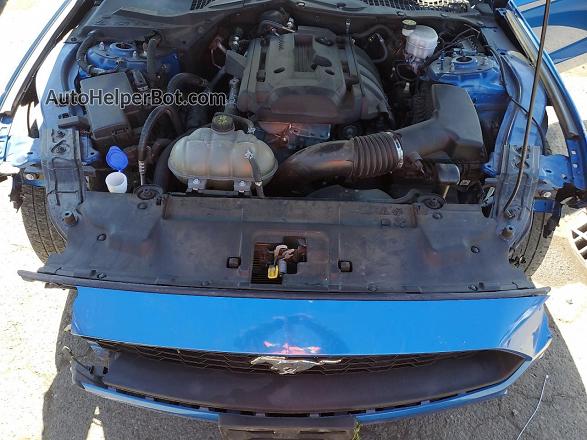 2020 Ford Mustang  Синий vin: 1FA6P8TH3L5130969