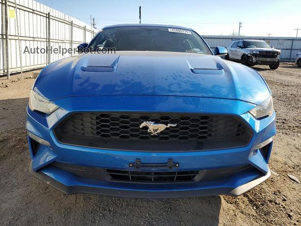 2020 Ford Mustang  Blue vin: 1FA6P8TH4L5108768