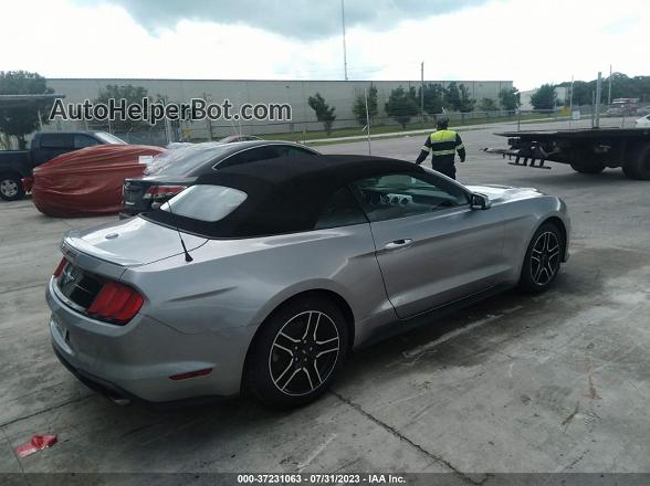 2020 Ford Mustang Ecoboost Premium Silver vin: 1FATP8UH1L5147383