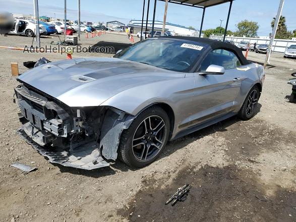 2020 Ford Mustang  Silver vin: 1FATP8UH1L5147447