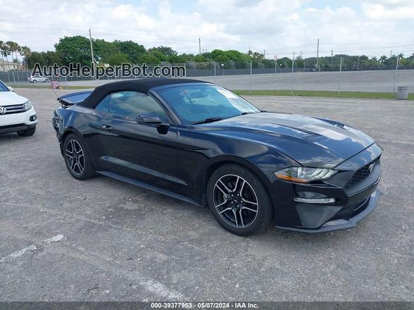 2020 Ford Mustang Ecoboost Premium Black vin: 1FATP8UH2L5111959