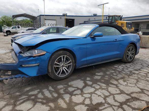 2020 Ford Mustang  Blue vin: 1FATP8UHXL5101521