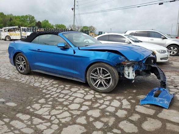 2020 Ford Mustang  Blue vin: 1FATP8UHXL5101521