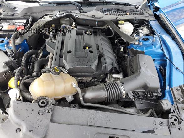 2020 Ford Mustang  Blue vin: 1FATP8UHXL5101521