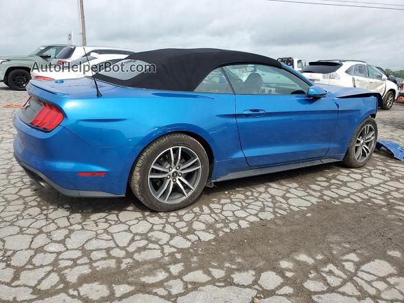 2020 Ford Mustang  Blue vin: 1FATP8UHXL5101521