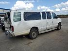 2007 Ford Econoline E350 Super Duty Wagon White vin: 1FBSS31LX7DA29123