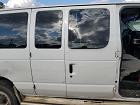 2007 Ford Econoline E350 Super Duty Wagon White vin: 1FBSS31LX7DA29123