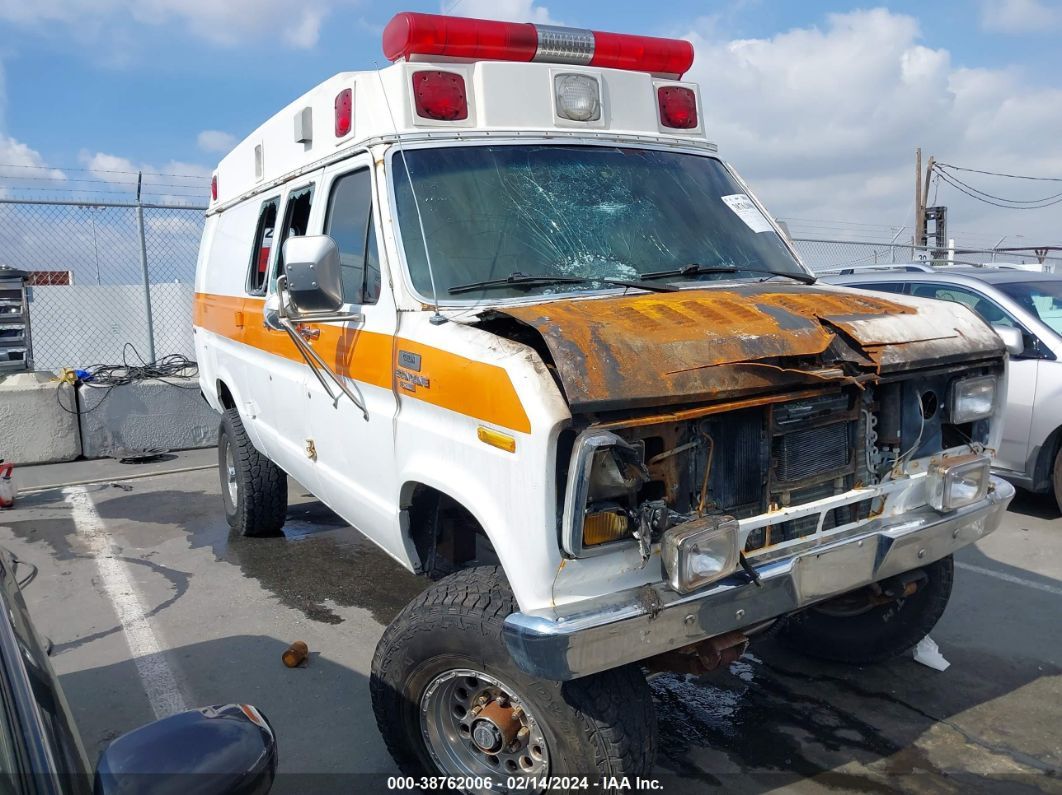 Price & History 1985 Ford Econoline S350 Super Duty Van 7.5l V8