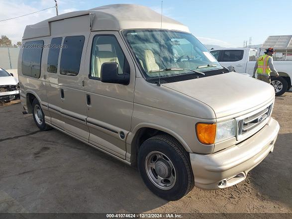 2007 Ford E-150 Recreational Золотой vin: 1FDNE14LX7DB26401