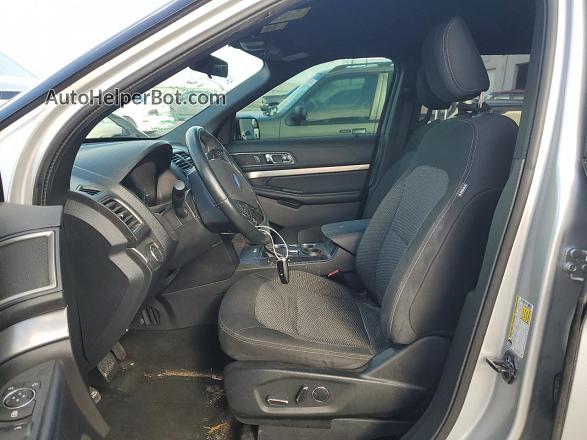 2018 Ford Explorer Xlt Silver vin: 1FM5K7D86JGA52388