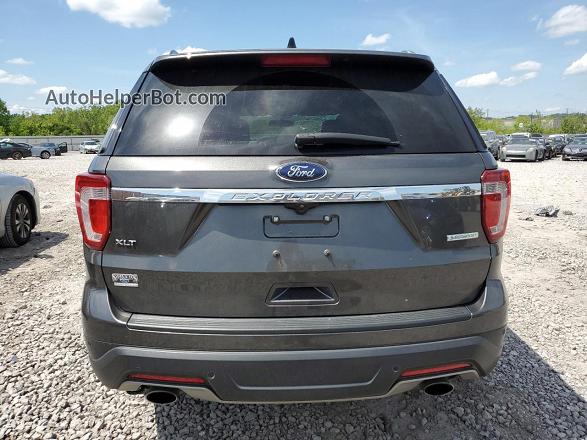 2018 Ford Explorer Xlt Угольный vin: 1FM5K7DH3JGB76439