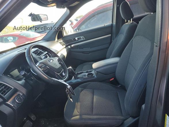 2018 Ford Explorer Xlt Black vin: 1FM5K7DH7JGB76492