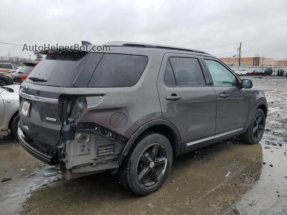 2018 Ford Explorer Xlt Black vin: 1FM5K7DH7JGB76492