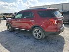 2018 Ford Explorer Limited Red vin: 1FM5K7FH0JGB30421