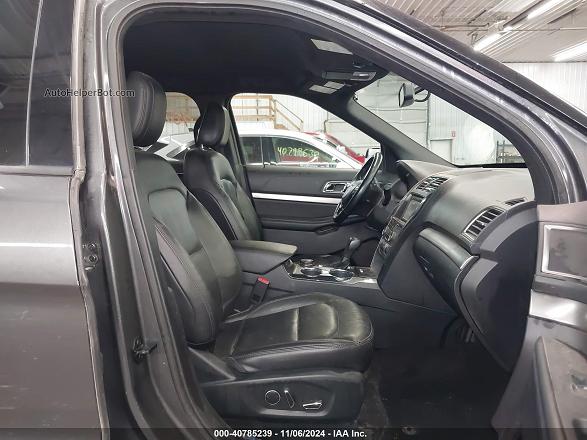 2018 Ford Explorer Xlt Gray vin: 1FM5K8D82JGC71919