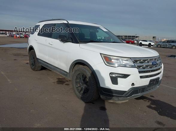 2018 Ford Explorer Xlt Белый vin: 1FM5K8D84JGB91327