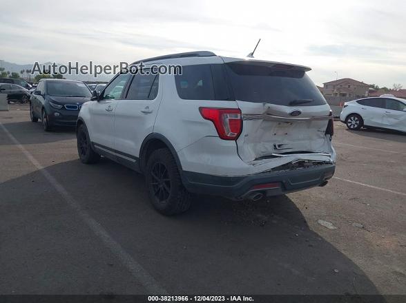 2018 Ford Explorer Xlt Белый vin: 1FM5K8D84JGB91327