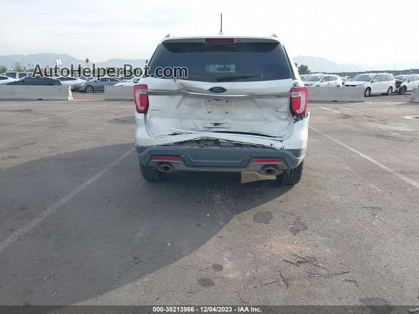 2018 Ford Explorer Xlt Белый vin: 1FM5K8D84JGB91327