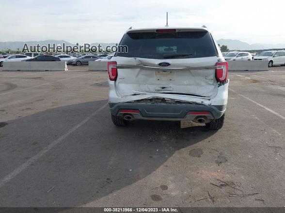 2018 Ford Explorer Xlt Белый vin: 1FM5K8D84JGB91327
