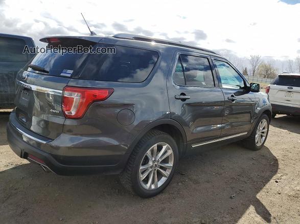 2018 Ford Explorer Xlt Charcoal vin: 1FM5K8D89JGC83999