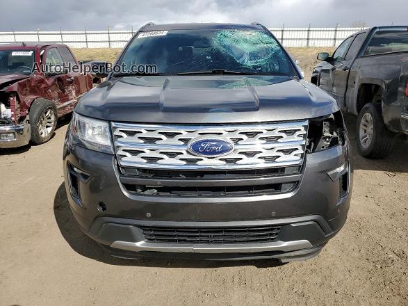 2018 Ford Explorer Xlt Charcoal vin: 1FM5K8D89JGC83999