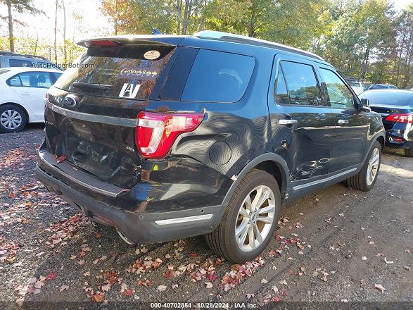 2018 Ford Explorer Limited Black vin: 1FM5K8F82JGB40275