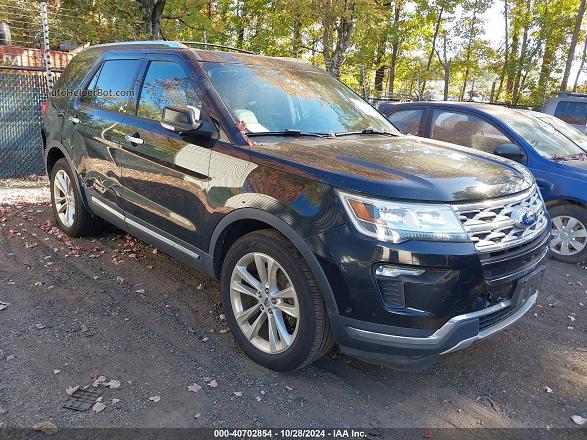 2018 Ford Explorer Limited Black vin: 1FM5K8F82JGB40275