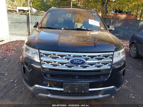2018 Ford Explorer Limited Black vin: 1FM5K8F82JGB40275