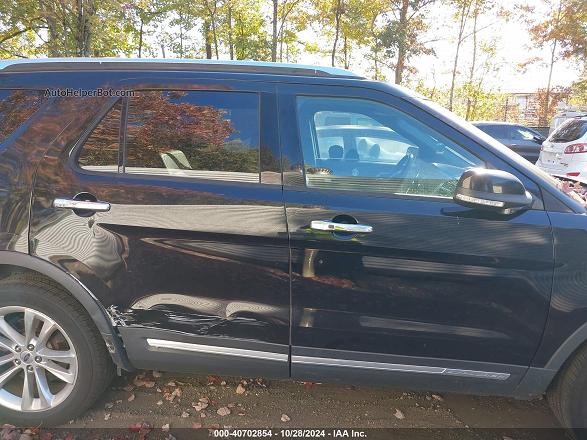 2018 Ford Explorer Limited Black vin: 1FM5K8F82JGB40275
