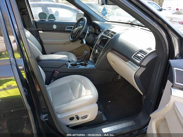 2018 Ford Explorer Limited Black vin: 1FM5K8F82JGB40275