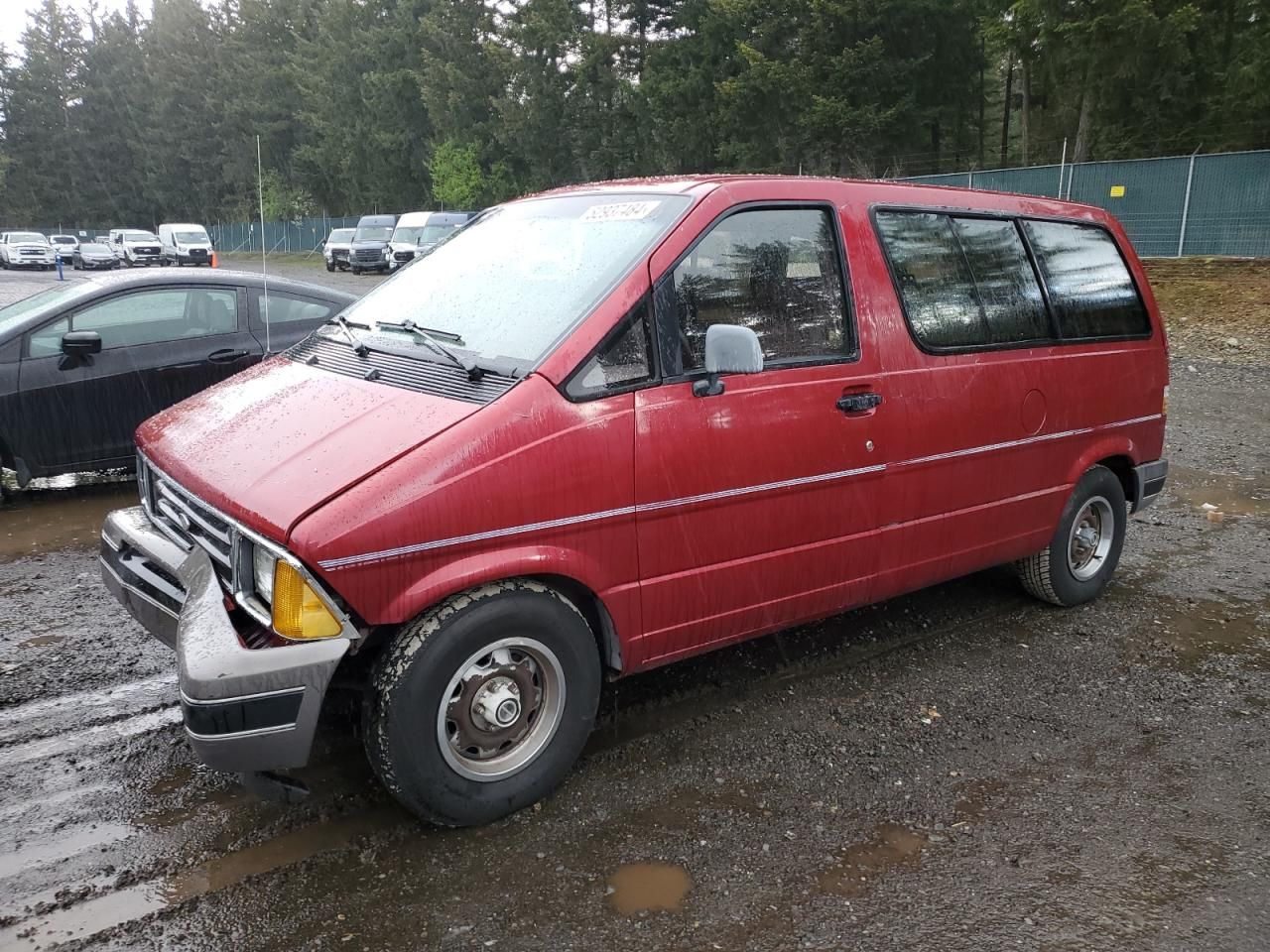 Price & History 1991 Ford Aerostar 3.0l 6 vin: 1FMCA11U9MZA67971