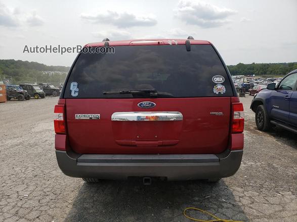 2007 Ford Expedition El Xlt Красный vin: 1FMFK15517LA54409